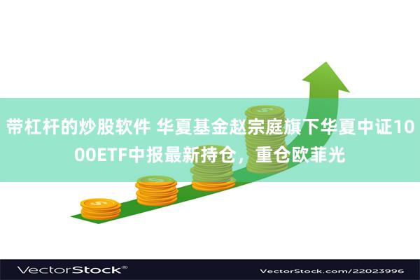 带杠杆的炒股软件 华夏基金赵宗庭旗下华夏中证1000ETF中报最新持仓，重仓欧菲光