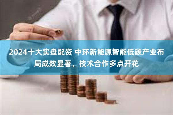 2024十大实盘配资 中环新能源智能低碳产业布局成效显著，技术合作多点开花